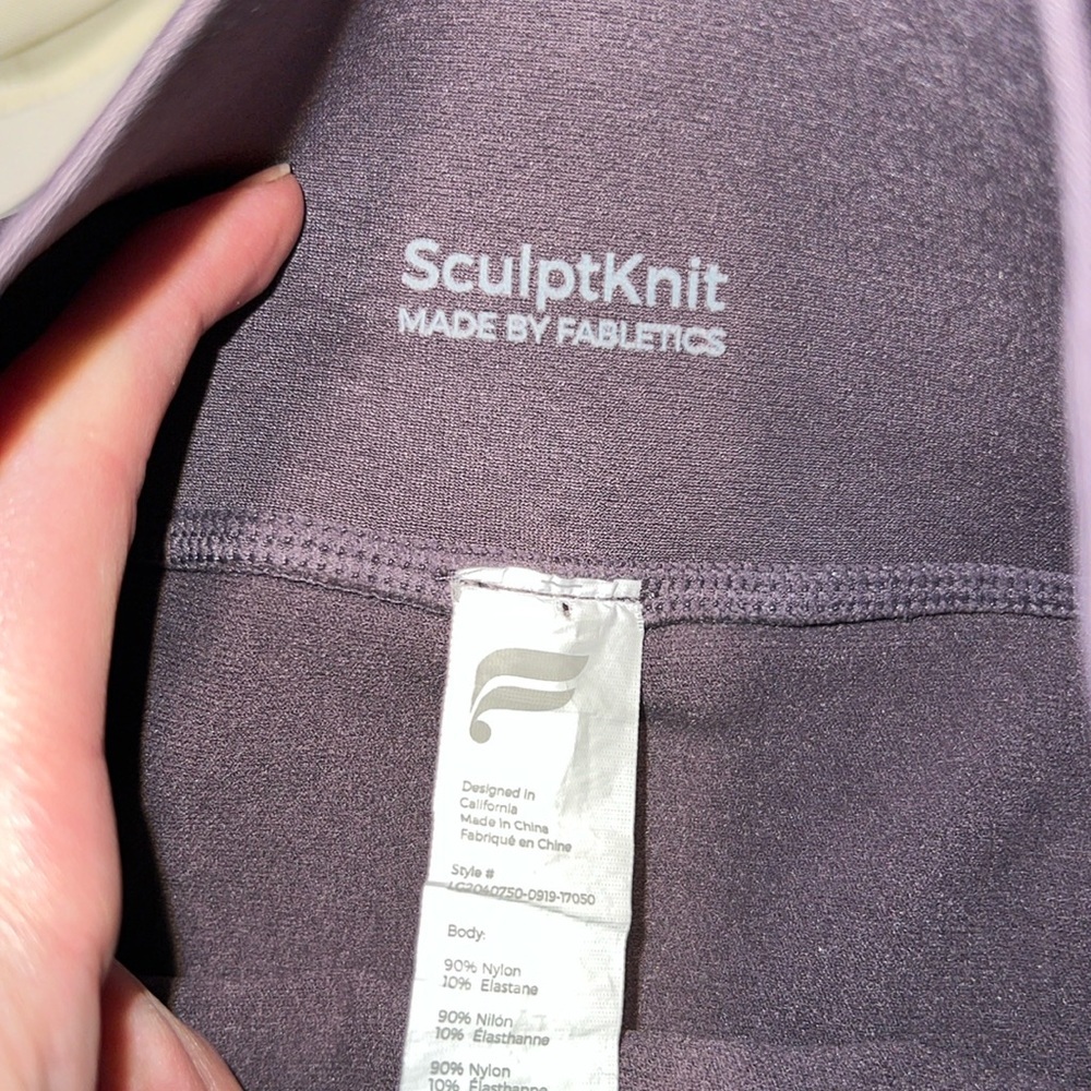 SculptKnit® High-Waisted Legging - Picture 4 of 4